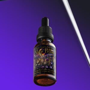 gotero con etiqueta de Alquimia Herbal by Doula Tarot, Sleep Potion