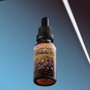 Gotero con etiqueta de Metabolic Potion